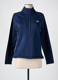 Veste casual finition intérieure doublée bleu LACOSTE femme