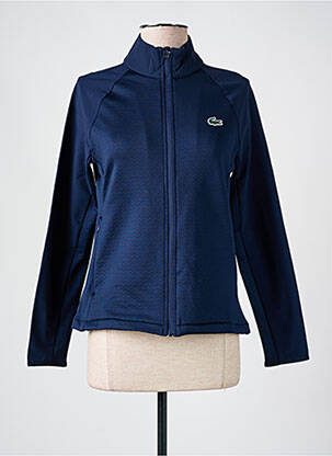 Veste casual finition intérieure doublée bleu LACOSTE femme