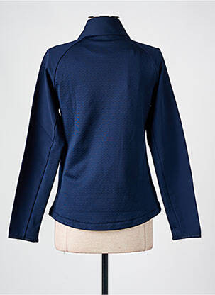 Veste casual finition intérieure doublée bleu LACOSTE femme