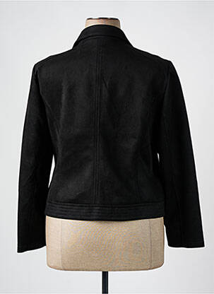 Veste casual tissage suedine noir BETTY BARCLAY femme