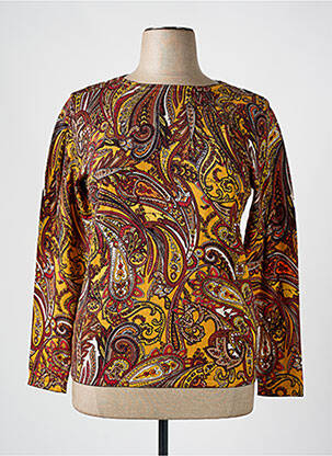 T-shirt manches longues manches longues jaune BETTY BARCLAY femme
