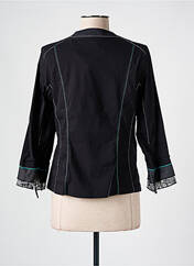 Veste chic noir CHRISTINE LAURE pour femme seconde vue