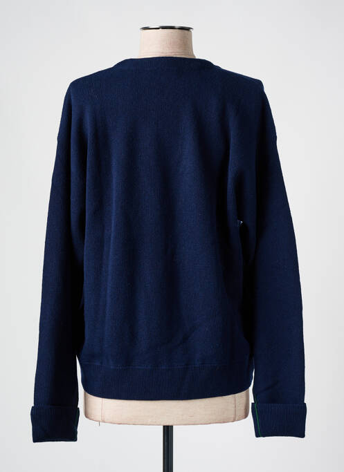 Gilet manches longues bleu LACOSTE pour femme