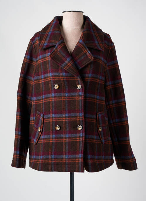 Manteau court rouge DEAUVILLE pour femme