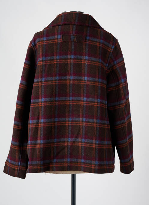 Manteau court rouge DEAUVILLE pour femme