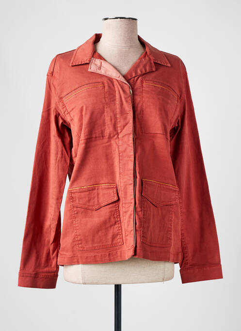 Veste casual orange SAINT HILAIRE pour femme