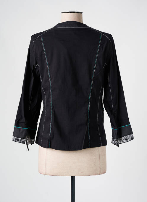 Veste chic noir CHRISTINE LAURE pour femme