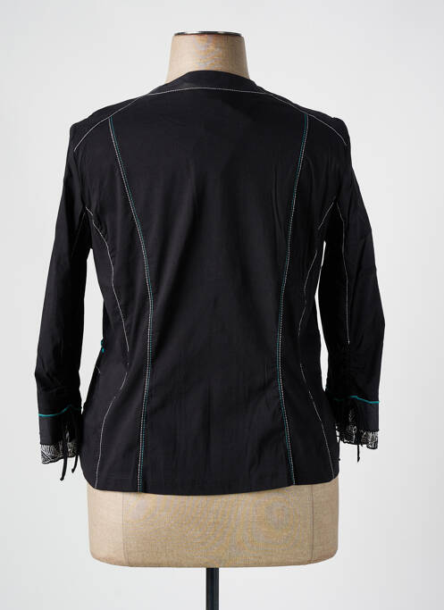 Veste chic noir CHRISTINE LAURE pour femme