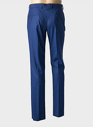 Pantalon slim tissage popeline taille normale bleu 1969 homme