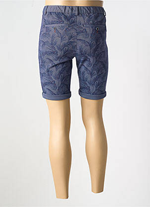 Bermuda taille élastique taille normale bleu WHITE BROS. homme