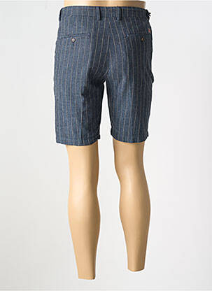 Bermuda taille élastique taille normale bleu YES.ZEE homme