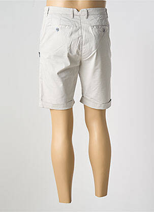 Bermuda stretch taille normale beige CROCQUER homme