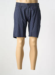 Bermuda stretch taille normale bleu BACK LIGHT homme