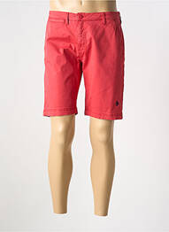 Bermuda stretch taille normale rouge U.S. POLO ASSN homme