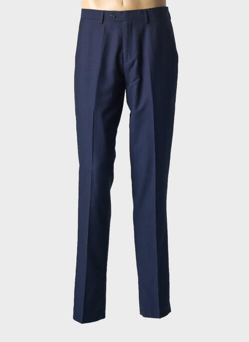 Pantalon slim tissage popeline taille normale bleu DOS GALGOS homme