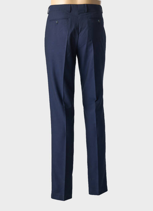 Pantalon slim tissage popeline taille normale bleu DOS GALGOS homme