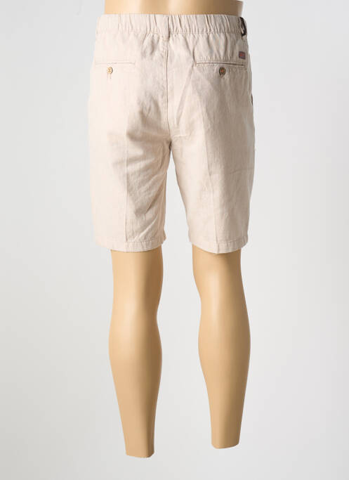 Bermuda beige YES.ZEE pour homme