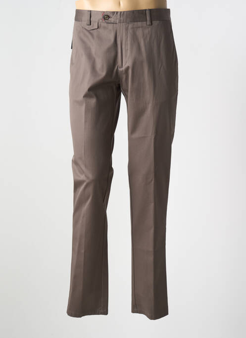 Pantalon droit marron 1969 pour homme