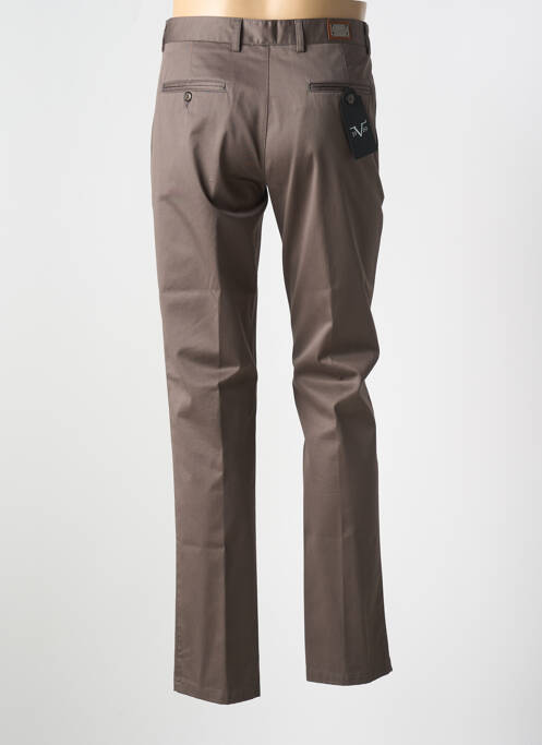 Pantalon droit marron 1969 pour homme