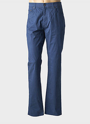 Pantalon slim stretch taille normale bleu WAMPUM homme