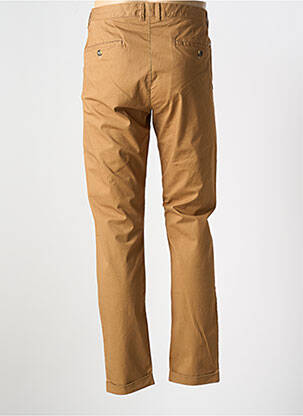 Pantalon chino stretch taille normale marron DO REGO & NOVOA homme