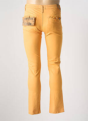 Pantalon chino stretch taille normale orange HOPENLIFE homme