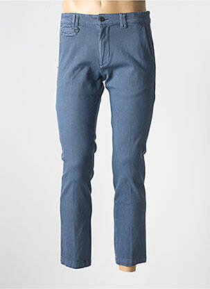 Pantalon chino poches taille normale bleu YES.ZEE homme