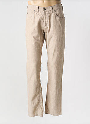 Jeans coupe slim marron GARDEUR pour homme