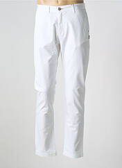Pantalon chino blanc CROCQUER pour homme seconde vue