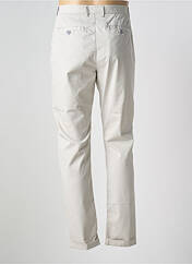 Pantalon chino gris CROCQUER pour homme seconde vue