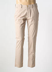 Pantalon chino marron GARDEUR pour homme seconde vue