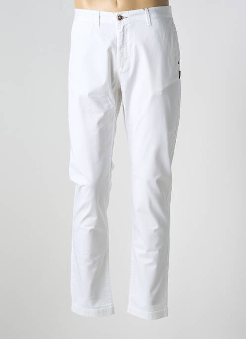 Pantalon chino blanc CROCQUER pour homme
