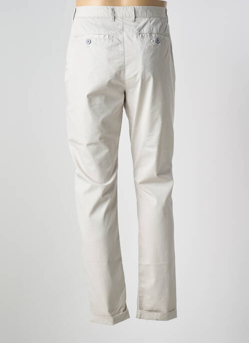 Pantalon chino gris CROCQUER pour homme
