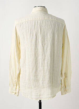 Chemise manches longues coupe droite beige CARLOS CORDOBA homme