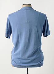 Polo bleu YES.ZEE pour homme seconde vue