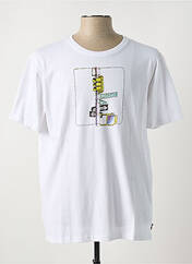 T-shirt blanc DOS GALGOS pour homme seconde vue