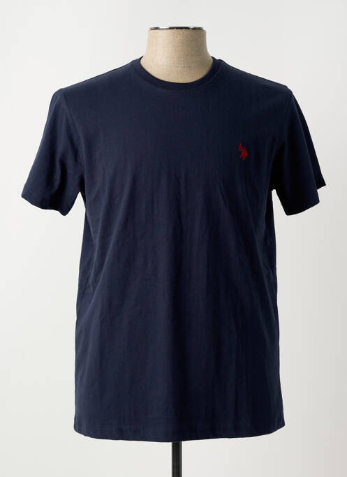 T-shirt bleu U.S. POLO ASSN pour homme