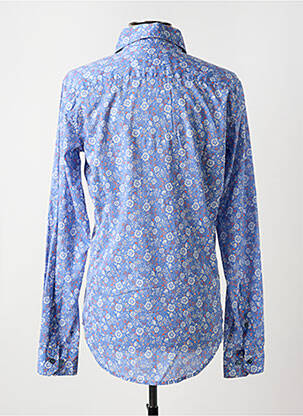 Chemise manches longues coupe cintrée bleu DO REGO & NOVOA homme