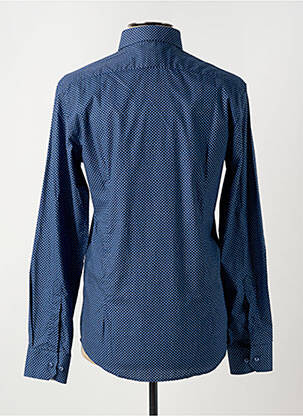 Chemise manches longues imprimé fantaisie bleu VERSACE 1969 ABBIGLIAMENTO SPORTIVO SRL homme