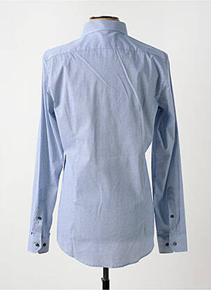 Chemise manches longues coupe cintrée bleu VENTI homme