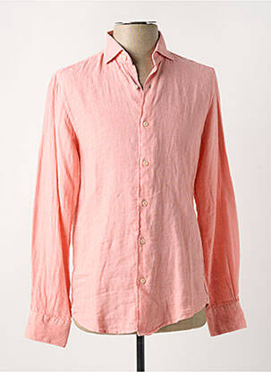 Chemise manches longues coupe cintrée rose CARLOS CORDOBA homme