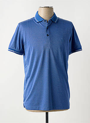 Polo broderie manches courtes bleu 2GALGOS homme