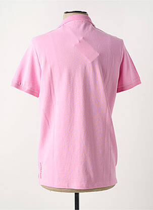 Polo stretch manches courtes rose U.S. POLO ASSN homme