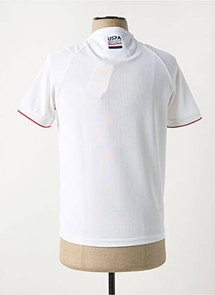 T-shirt coupe cintrée manches courtes blanc U.S. POLO ASSN homme