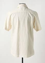 Chemise manches courtes beige CARLOS CORDOBA pour homme seconde vue