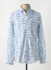 Chemise manches longues bleu 2GALGOS pour homme seconde vue