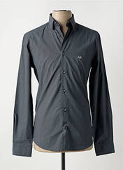 Chemise manches longues noir VERSACE 1969 ABBIGLIAMENTO SPORTIVO SRL pour homme seconde vue