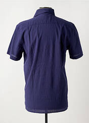 Polo bleu CROCQUER pour homme seconde vue