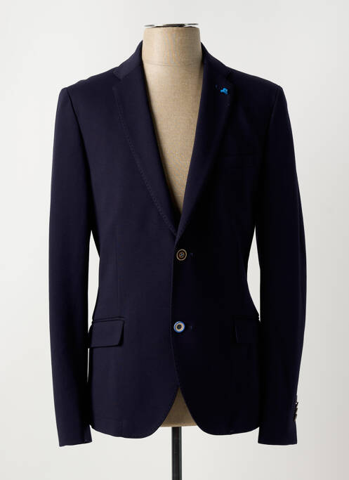Blazer bleu CROCQUER pour homme