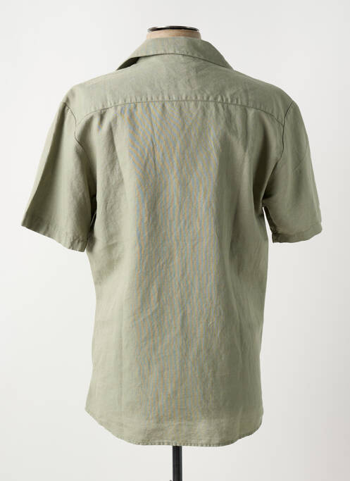 Chemise manches courtes vert CARLOS CORDOBA pour homme